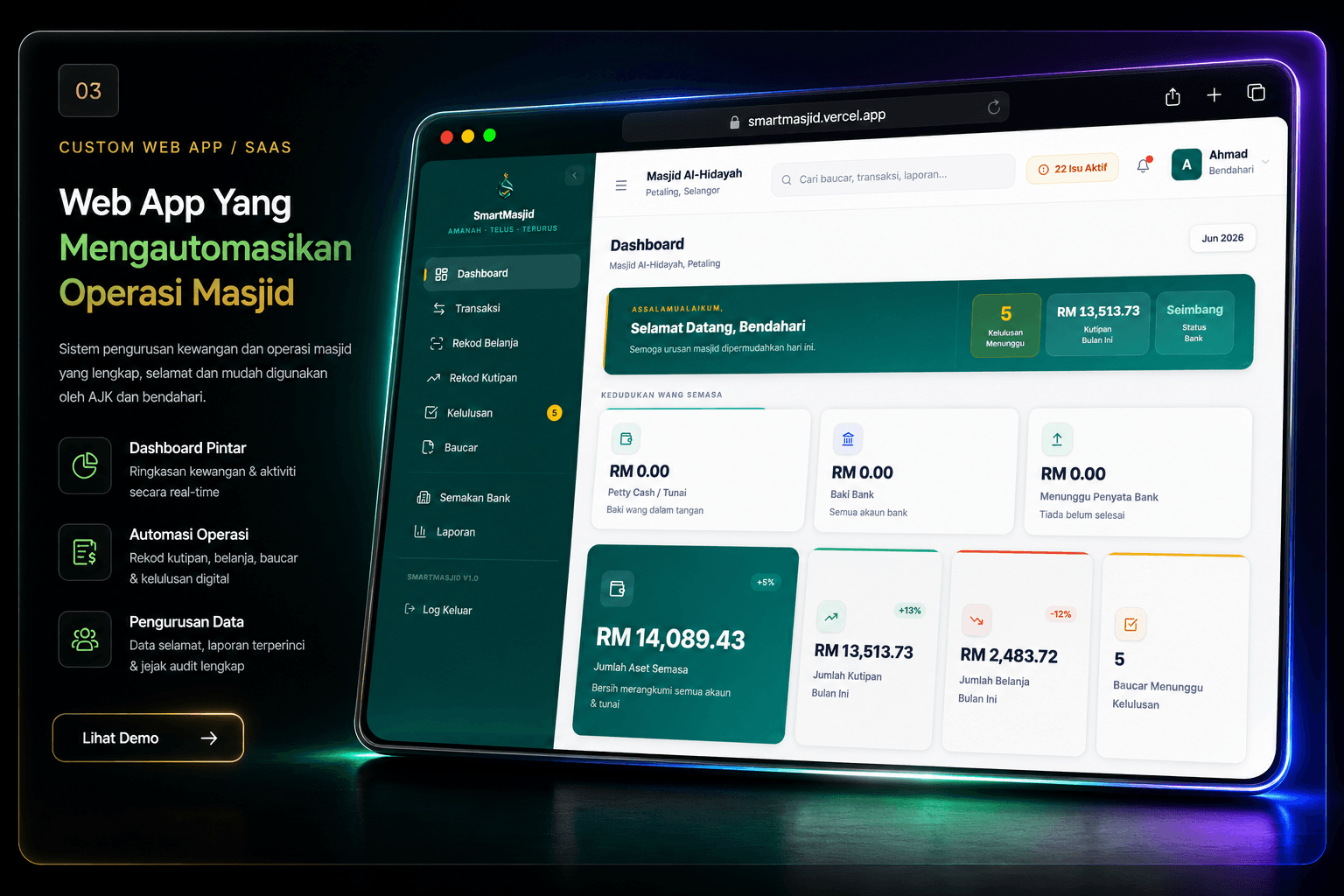 Sistem Web Yang Mengautomasikan Operasi